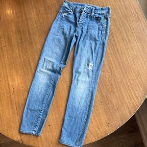MOTHER Light Blue Skinny Jeans